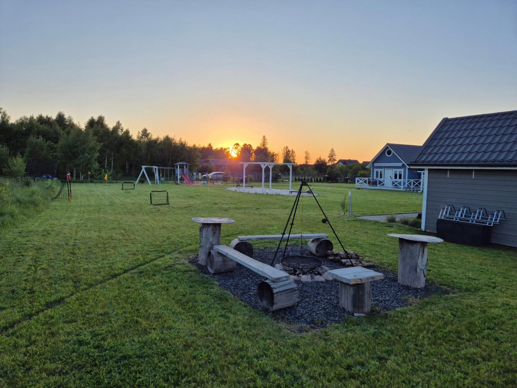 Sloneczny Zakatek Slajszewo Villa Buitenkant foto