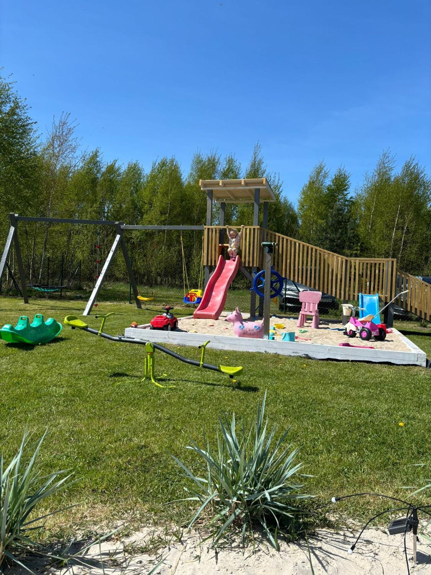 Sloneczny Zakatek Slajszewo Villa Buitenkant foto